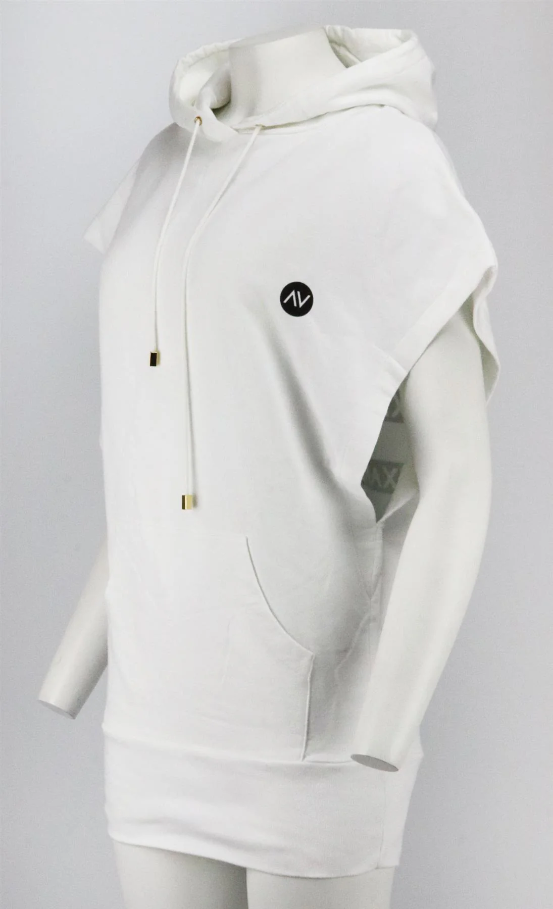 ALEXANDRE VAUTHIER OVERSIZED PRINTED COTTON JERSEY HOODIE ONE SIZE - Image 3