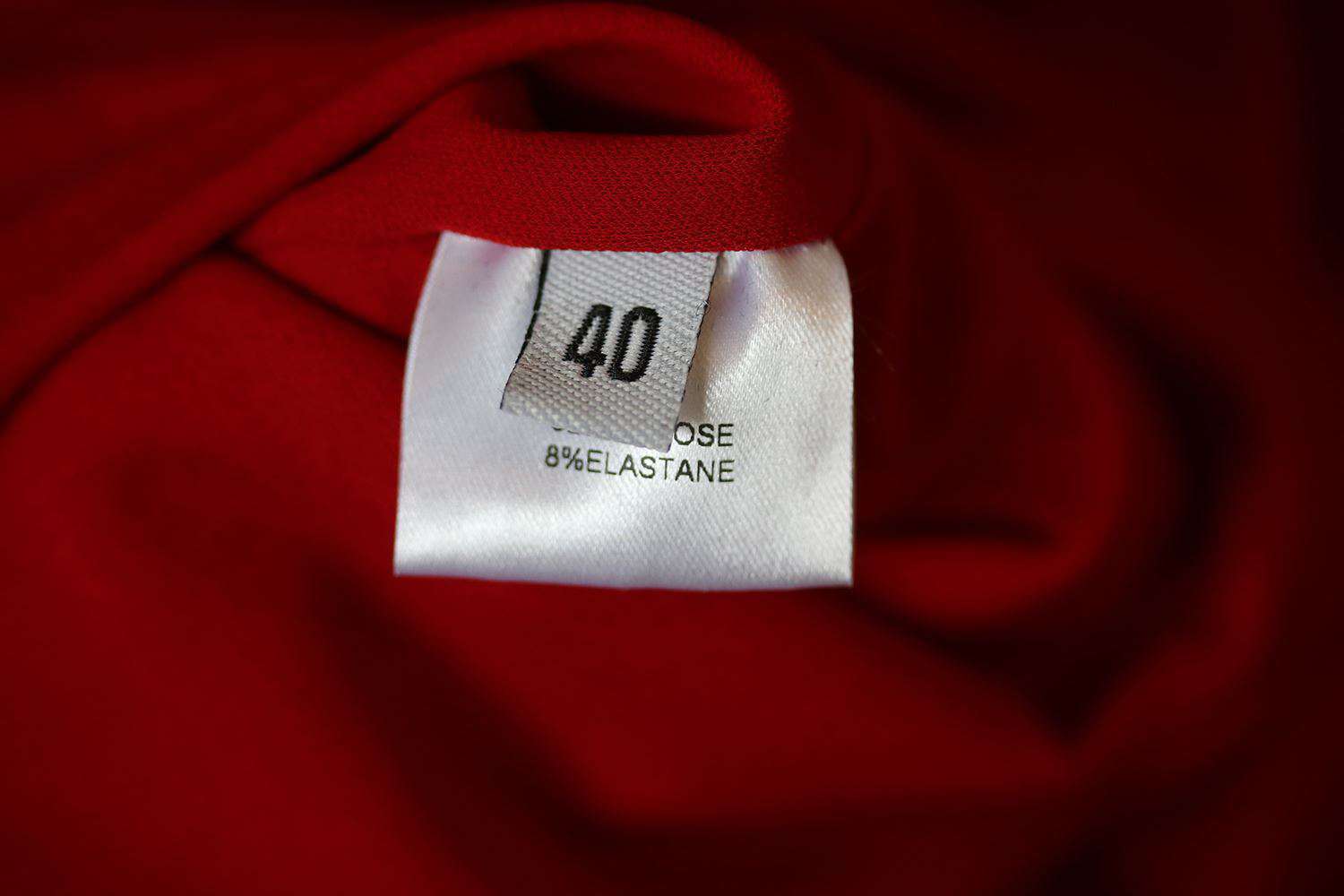 ALEXANDRE VAUTHIER STRETCH-JERSEY DRAPE DRESS FR 40 UK 12 - Image 6
