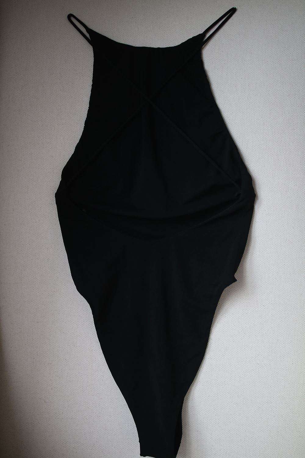 ALEXANDRE VAUTHIER STRETCH JERSEY HIGH CUT BODYSUIT 1 UK 8 - Image 4