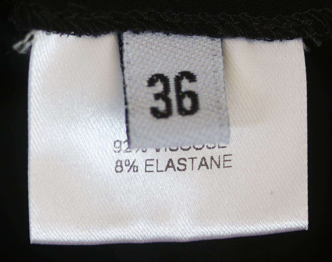 ALEXANDRE VAUTHIER STRETCH JERSEY SLEEVELESS WRAP DRESS FR 36 UK 8 - Image 5