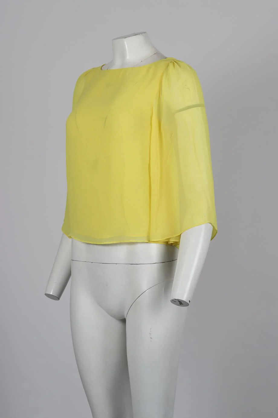 ALICE AND OLIVIA CREPE TOP XSMALL - Image 3