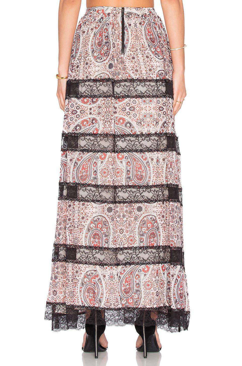 ALICE AND OLIVIA HETTY MAXI SKIRT US 2 UK 6 - Image 2