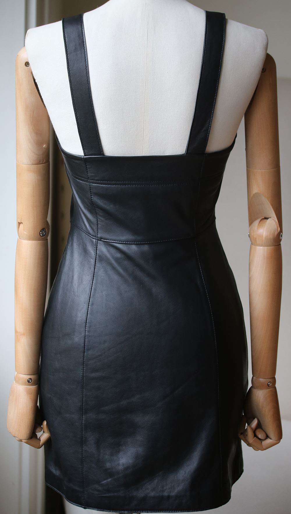 ALICE MCCALL CHERRY ON BABY LEATHER DRESS UK 6 - Image 5