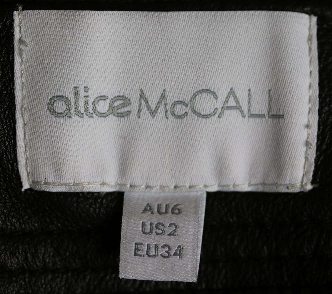 ALICE MCCALL CHERRY ON BABY LEATHER DRESS UK 6 - Image 6