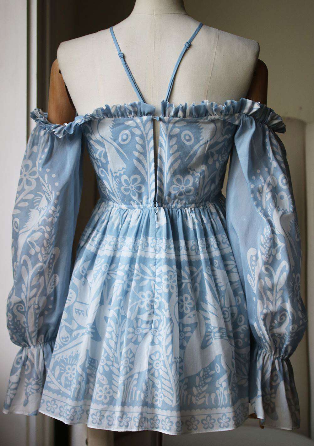ALICE MCCALL OH DEER ME RUFFLE MINI DRESS UK 8 - Image 4