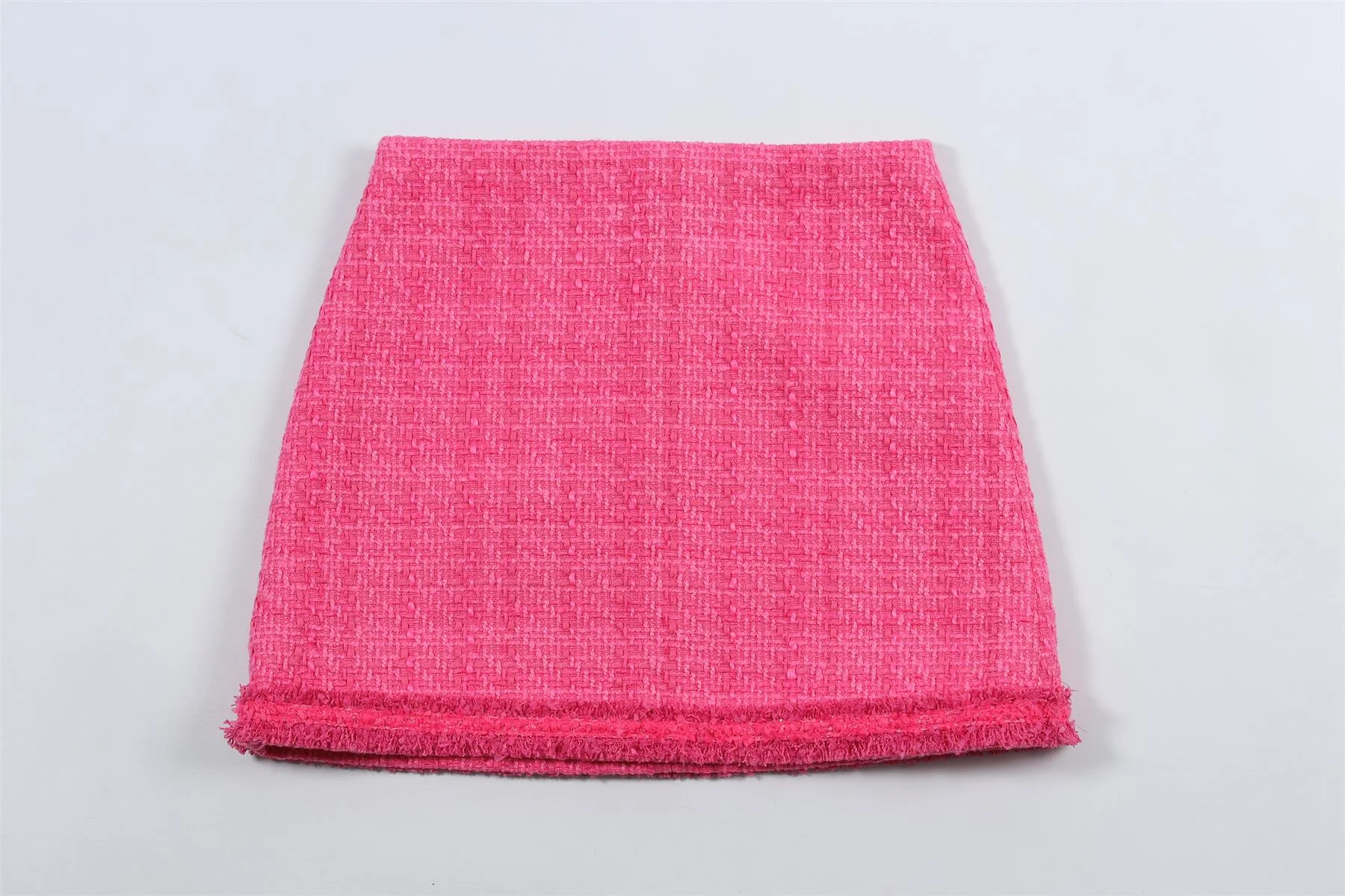 ALICE + OLIVIA PINK TWEED MINI SKIRT US 0 UK 4 - Image 2