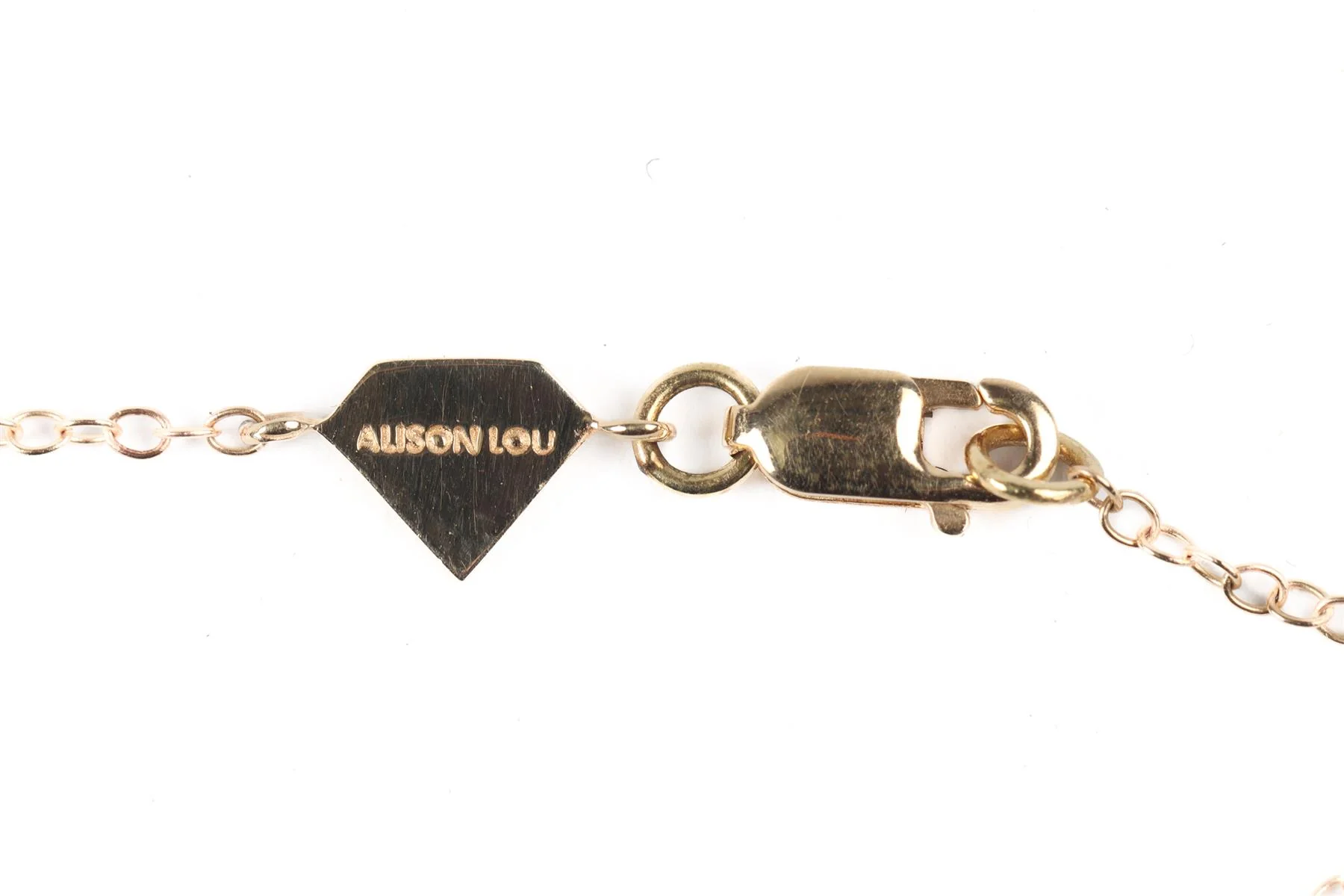 ALISON LOU 14K YELLOW GOLD AND DIAMOND BRACELET - Image 6