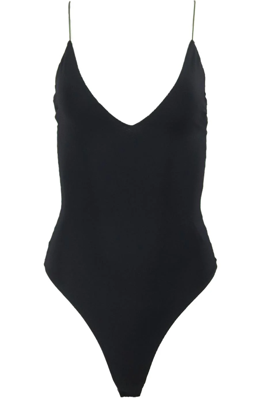 ALIX STRETCH JERSEY THONG BODYSUIT SMALL