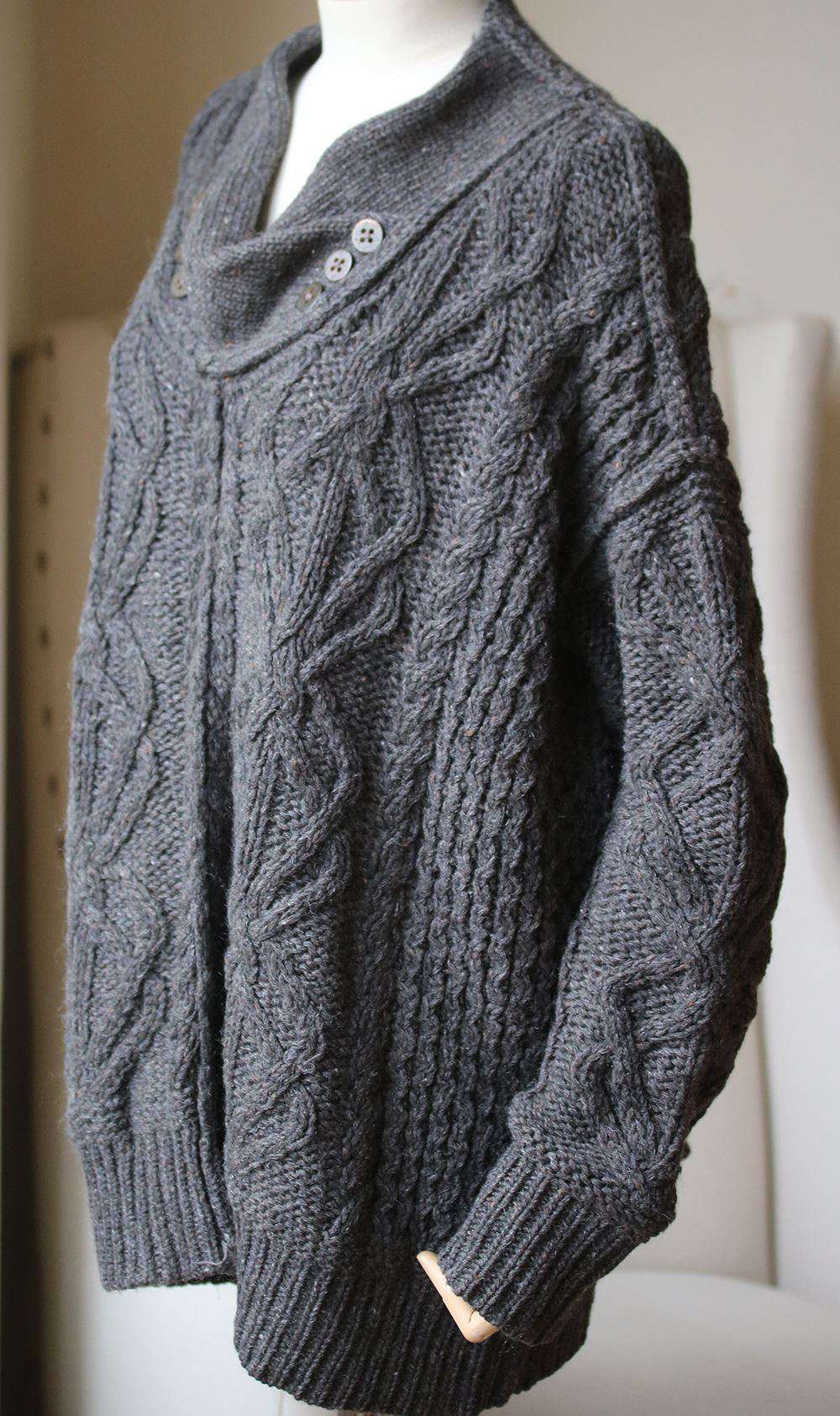 ALL SAINTS OVERSIZED KNIT SWEATER UK 12 - Image 2