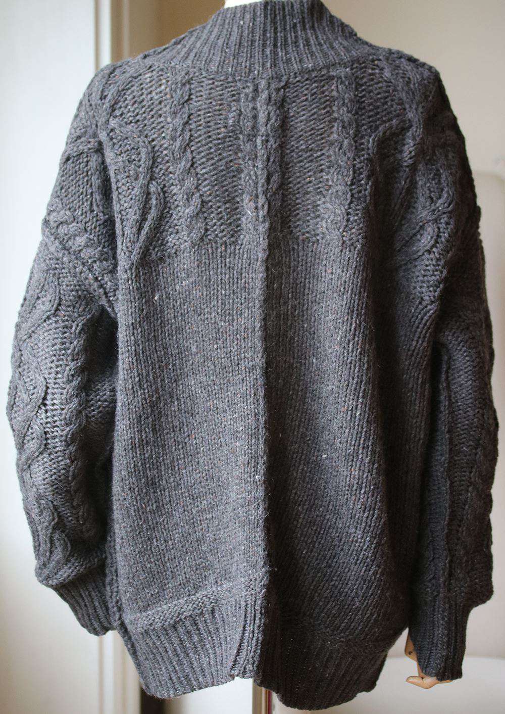 ALL SAINTS OVERSIZED KNIT SWEATER UK 12 - Image 3
