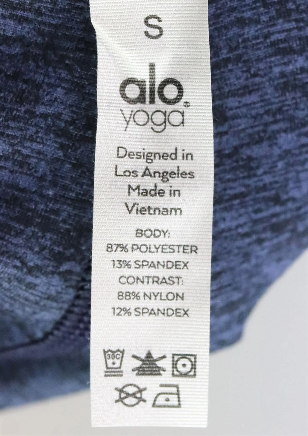 ALO YOGA ALOSOFT FLOW HIGH RISE STRETCH LEGGINGS SMALL - Image 5