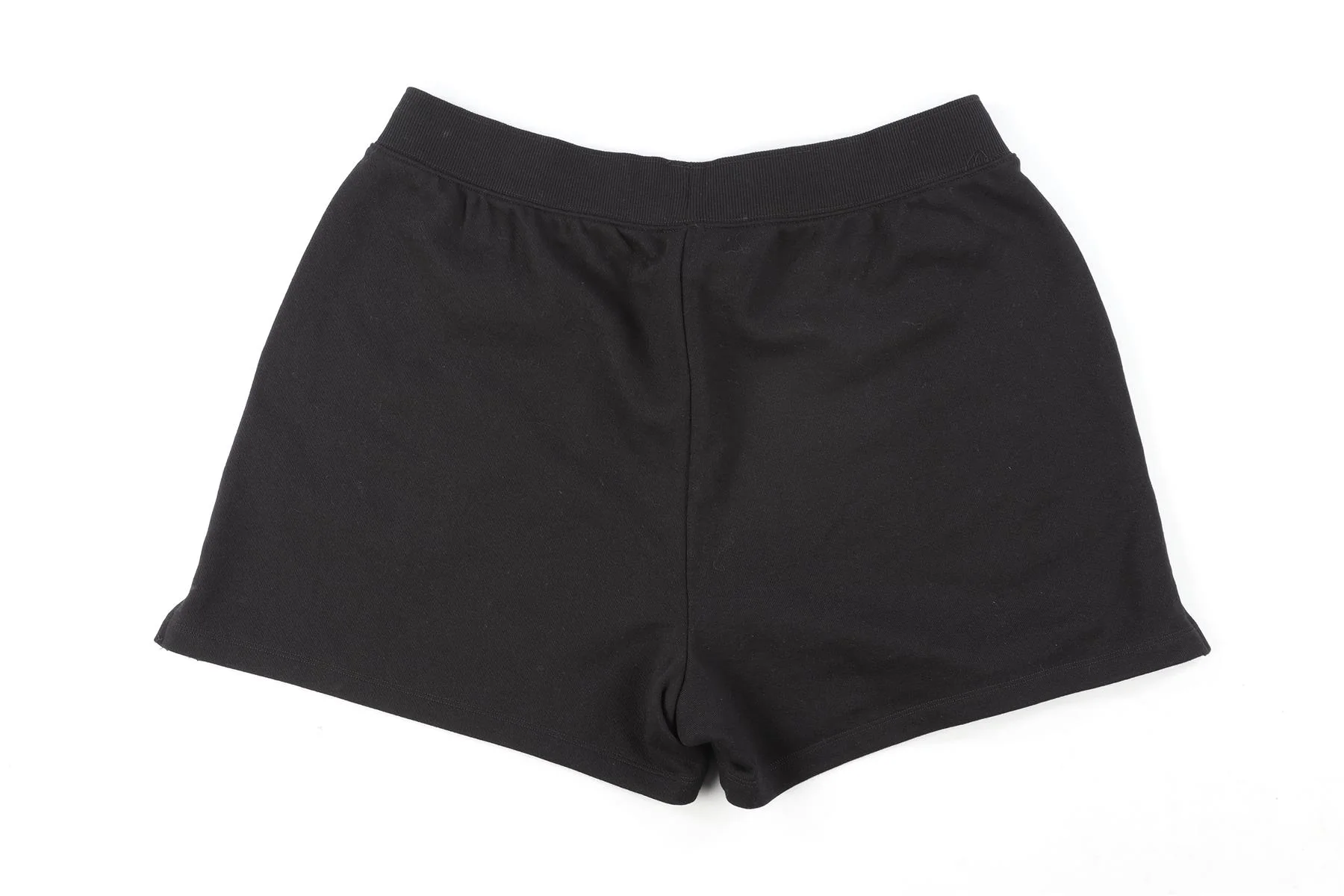 ALO YOGA BLACK COTTON SHORTS LARGE - Image 4