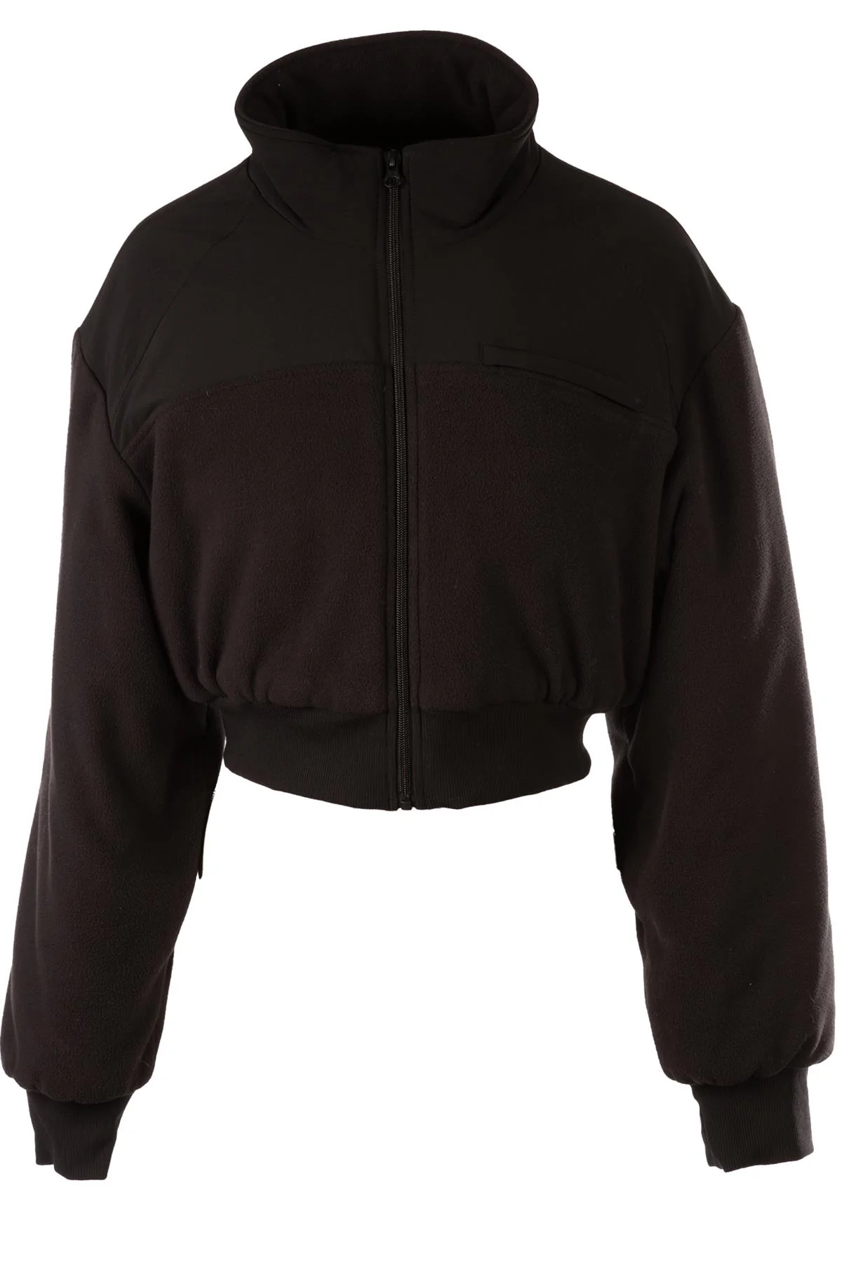 ALO YOGA BLACK FLEECE JACKET MEDIUM