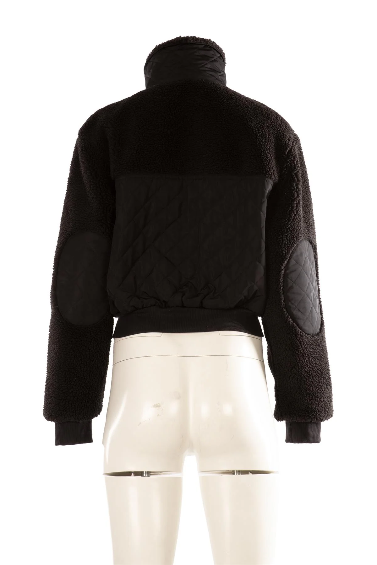 ALO YOGA BLACK FLEECE JACKET SMALL - Image 4