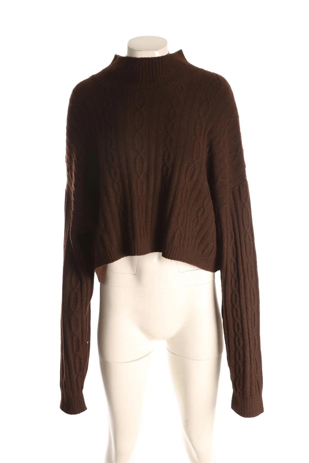 ALO YOGA BROWN WOOL SWEATER LARGE - Image 2