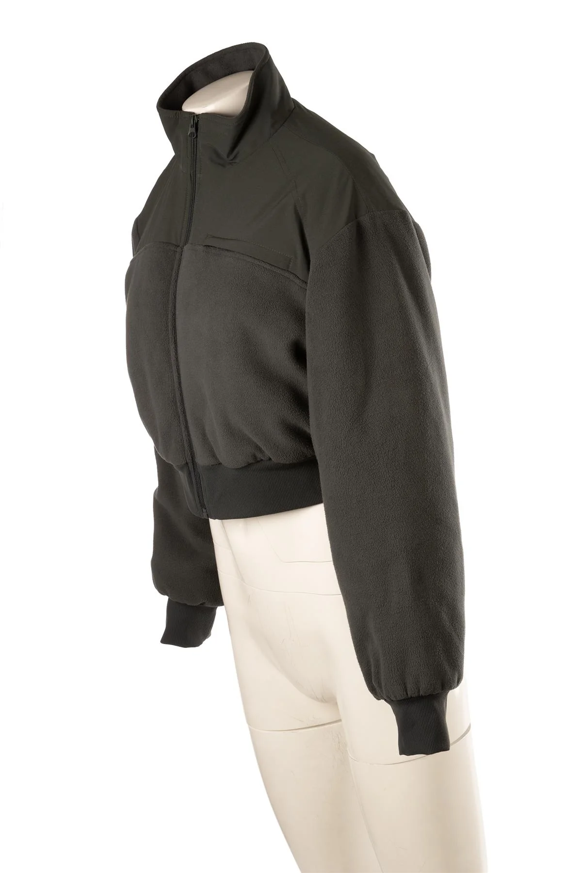 ALO YOGA GREEN FLEECE JACKET MEDIUM - Image 3
