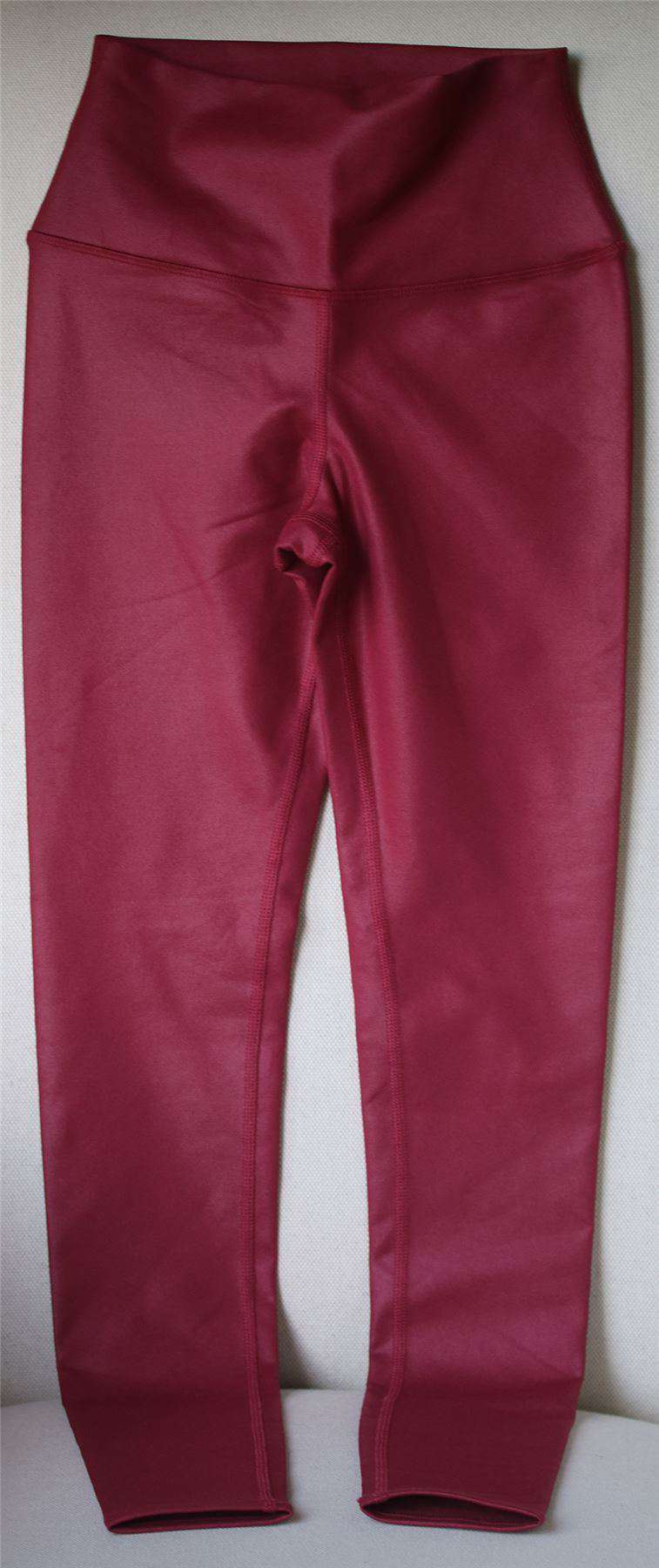 ALO YOGA HIGH-WAISTED AIRBRUSH GLOSSY LEGGINGS XXSMALL - Image 2