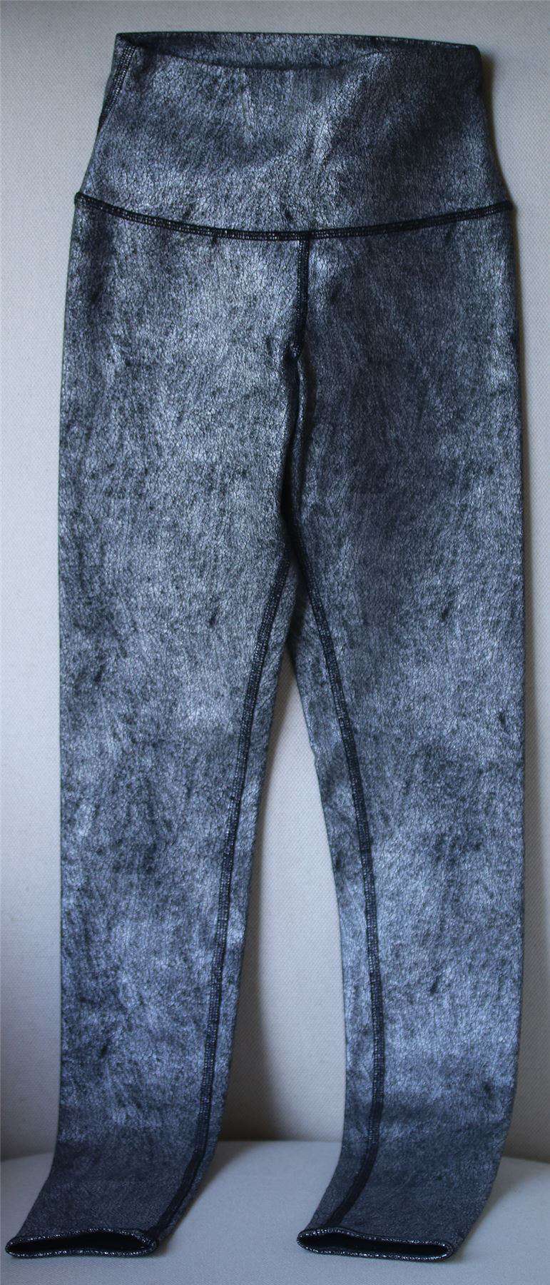 ALO YOGA HIGH-WAISTED AIRBRUSH METALLIC LEGGINGS XXSMALL - Image 3