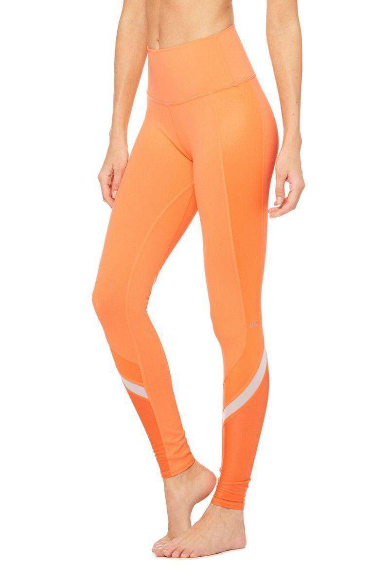 ALO YOGA HIGH-WAISTED ELEVATE LEGGINGS IN SHERBET XXSMALL - Image 2