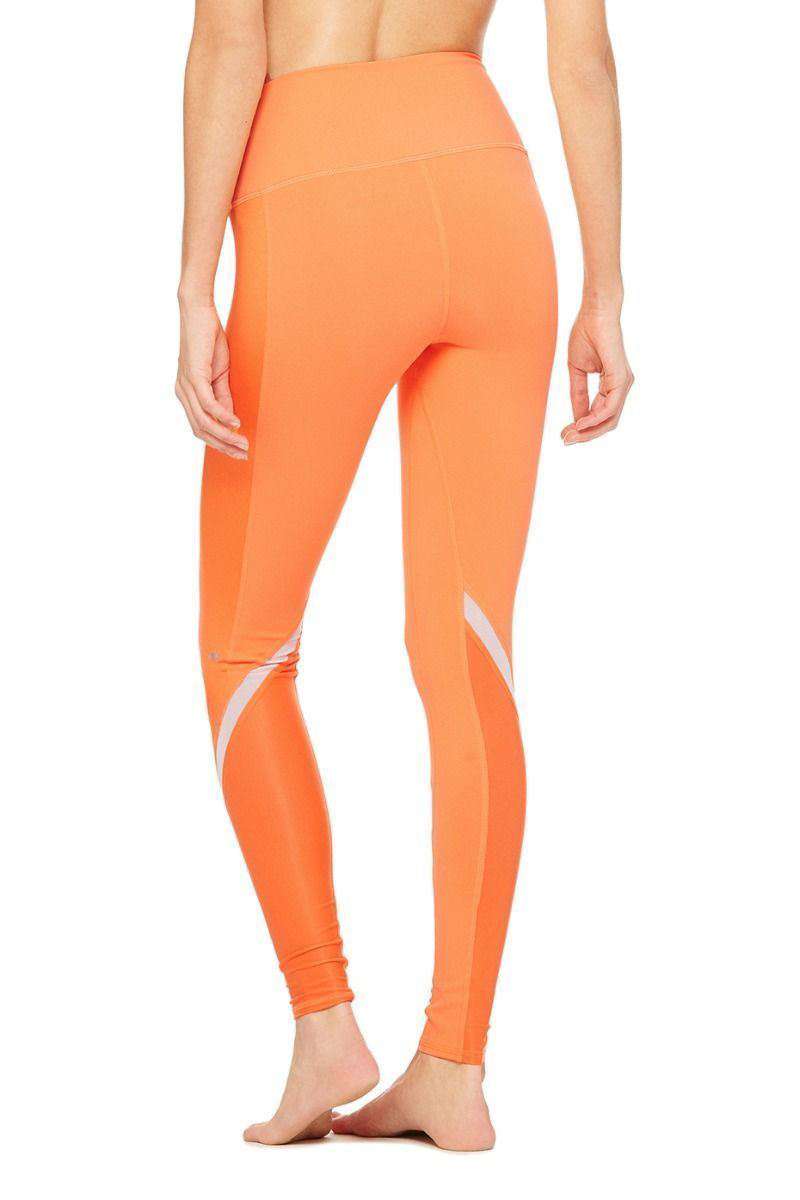 ALO YOGA HIGH-WAISTED ELEVATE LEGGINGS IN SHERBET XXSMALL - Image 3