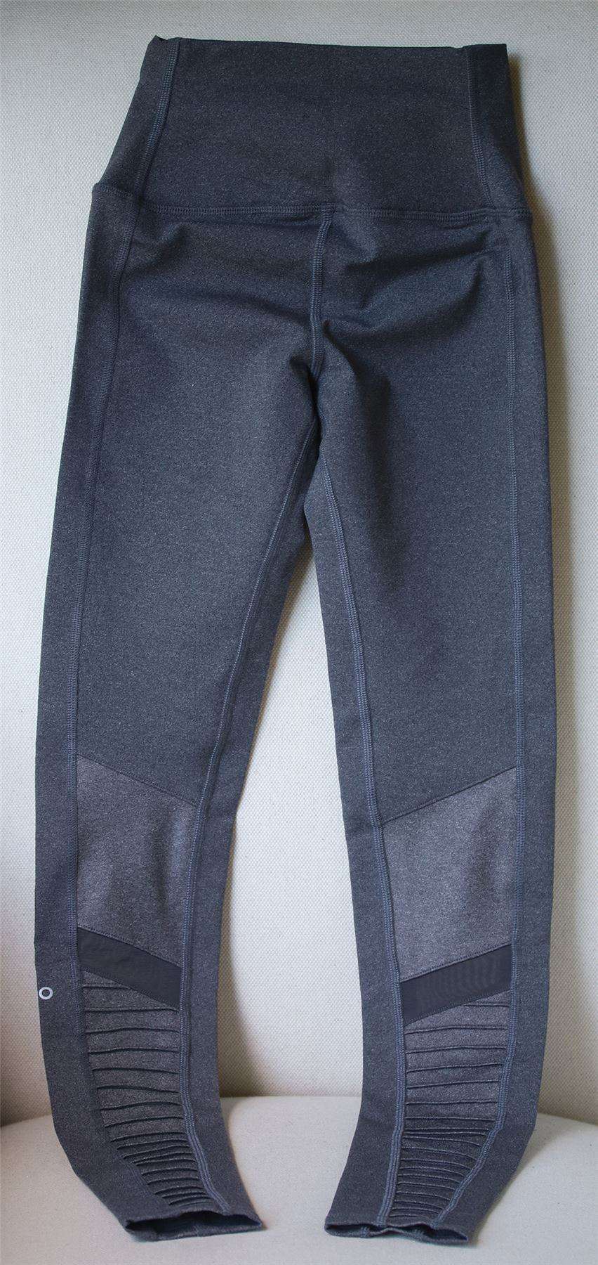 ALO YOGA HIGH WAISTED MOTO LEGGINGS XXSMALL - Image 4