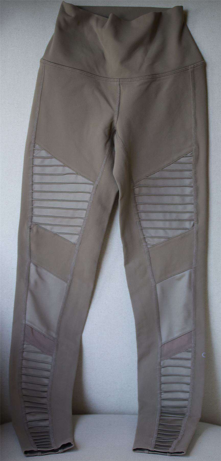 ALO YOGA HIGH WAISTED MOTO LEGGINGS XXSMALL - Image 3