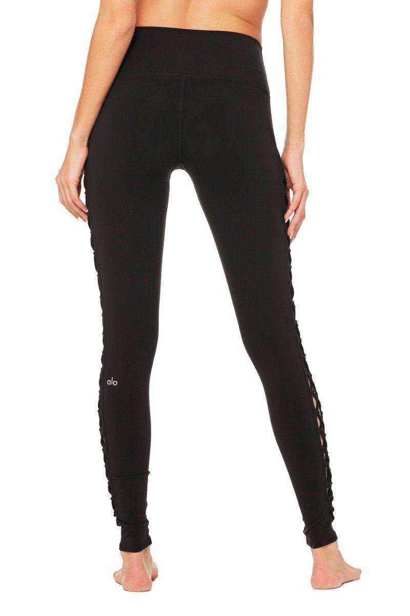 ALO YOGA INTERLACE LEGGINGS XSMALL - Image 2
