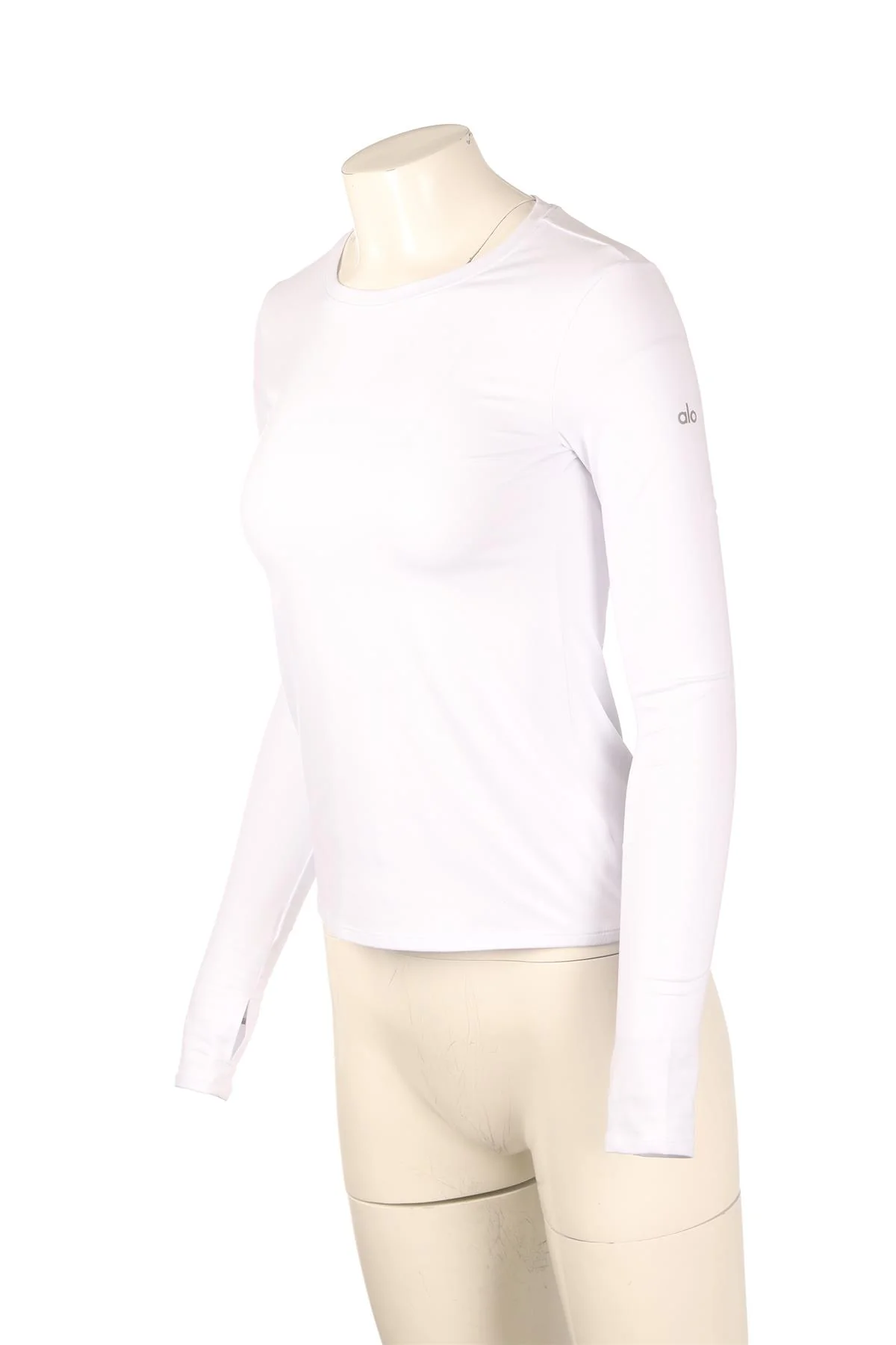 ALO YOGA WHITE TOP XSMALL - Image 3