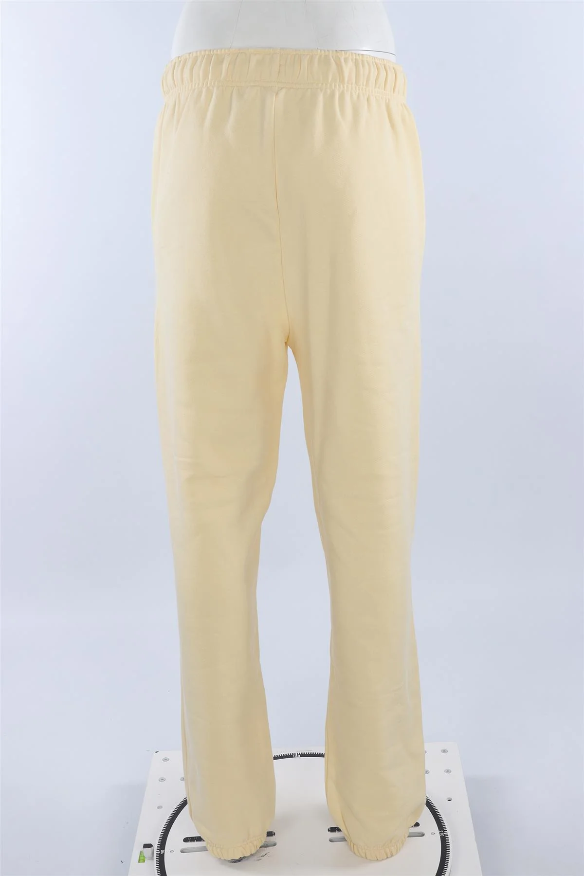 ALO YOGA YELLOW COTTON TRACK PANTS MEDIUM - Image 4