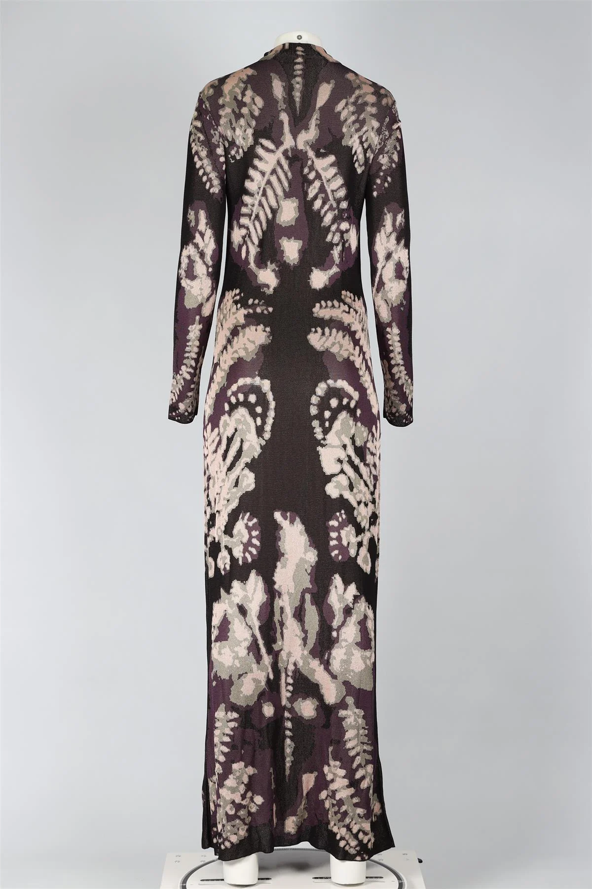 ALTUZARRA MULTICOLOURED KNIT MAXI DRESS LARGE - Image 4