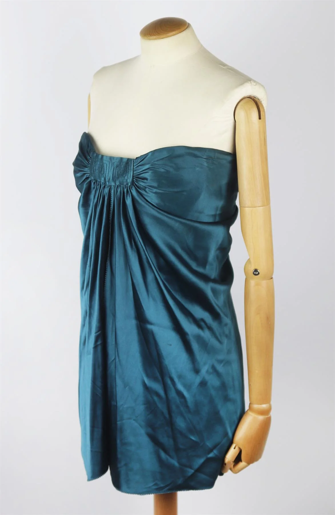 AMANDA WAKELEY SILK SATIN CORSET TOP UK 12 - Image 3