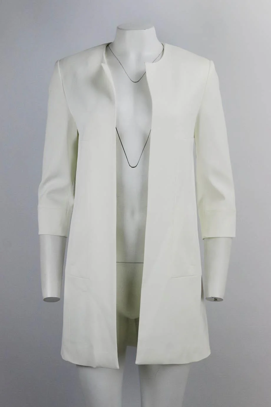 AMEN WOVEN COAT IT 42 UK 10 - Image 2