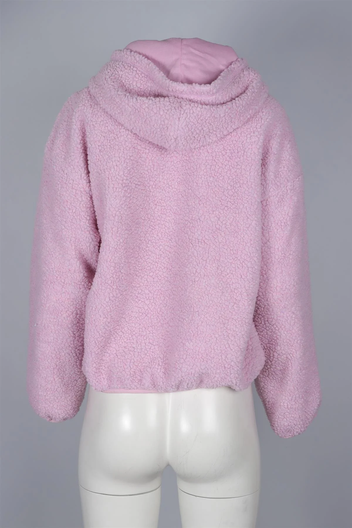 AMERICAN VINTAGE PINK FLEECE JACKET XS-SMALL - Image 4