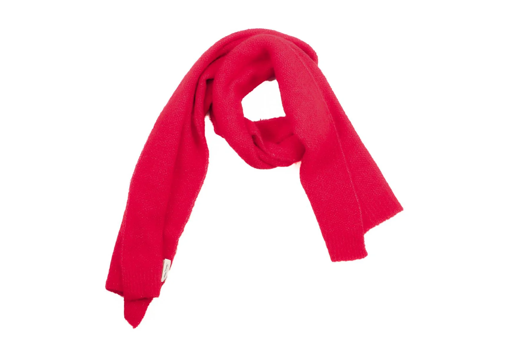 AMERICAN VINTAGE RED KNIT SCARF - Image 2