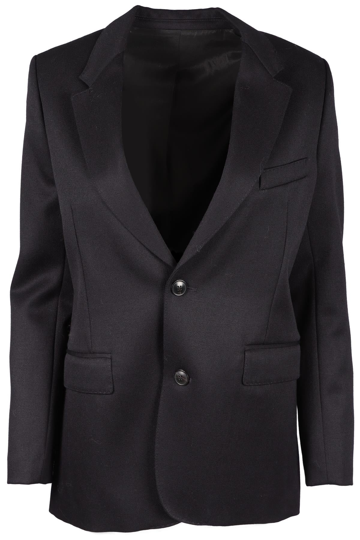 AMI PARIS NAVY WOOL BLAZER FR 38 UK 10