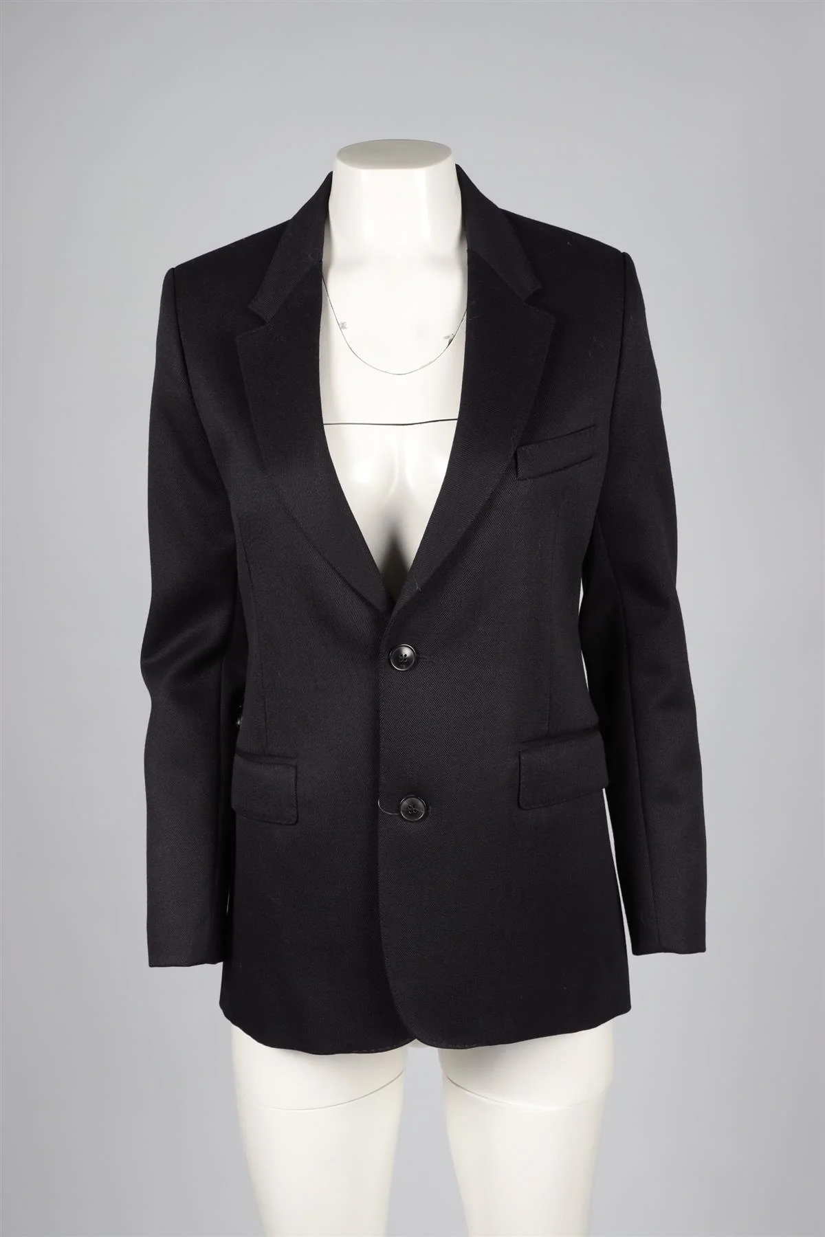 AMI PARIS NAVY WOOL BLAZER FR 38 UK 10 - Image 2