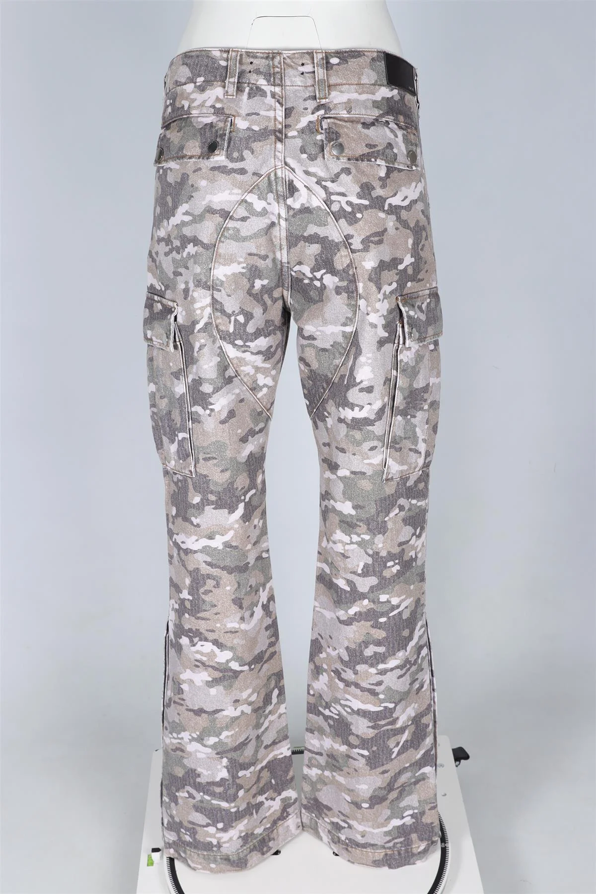 AMIRI BEIGE MEN'S COTTON CARGO PANTS W32 UK 14 - Image 4