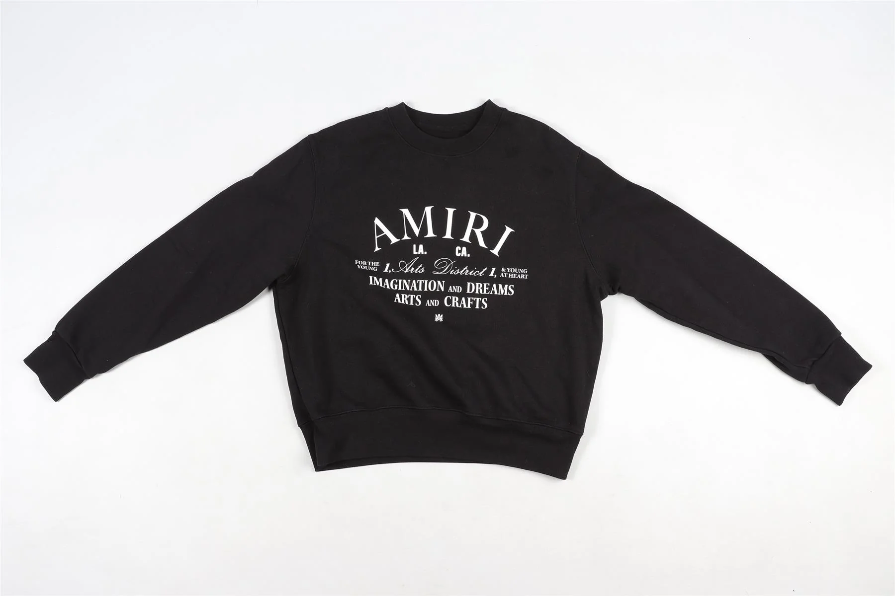 AMIRI BLACK KIDS BOYS COTTON SWEATSHIRT 8 YEARS - Image 2