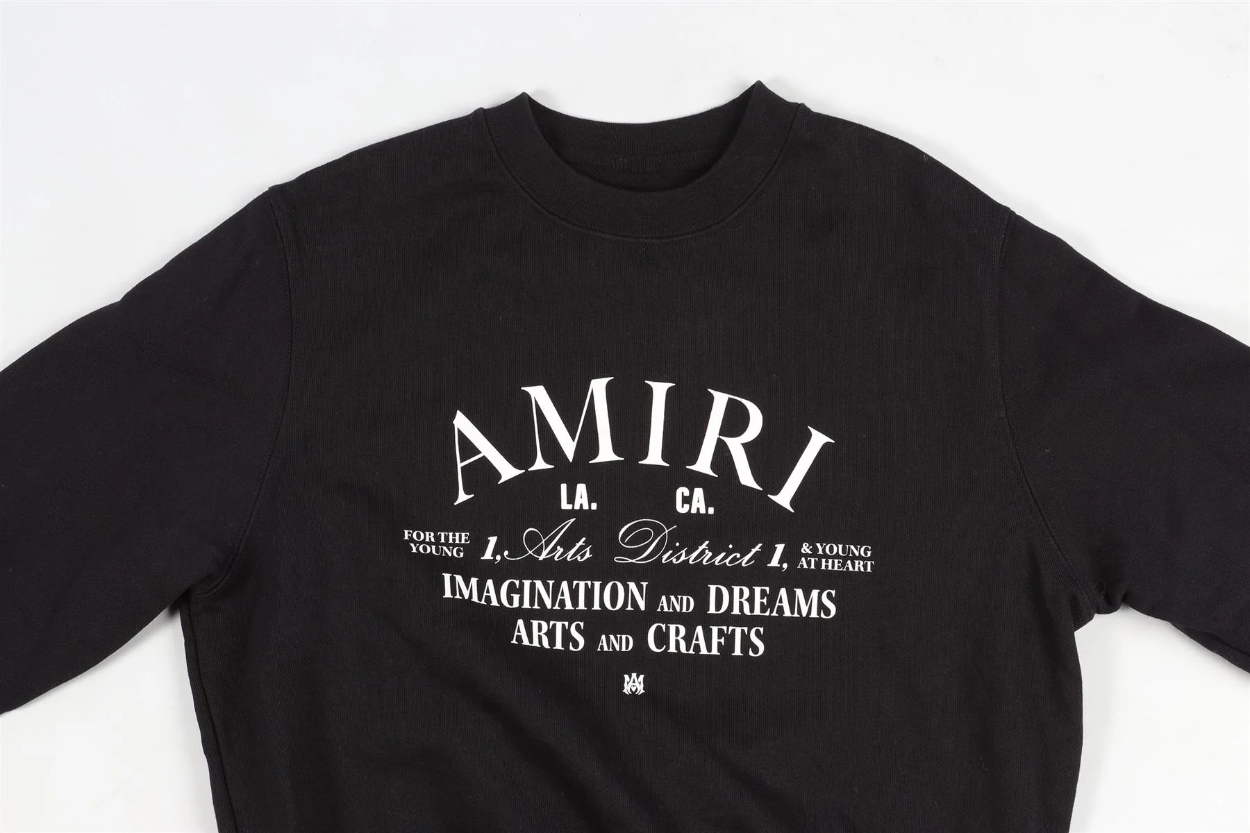 AMIRI BLACK KIDS BOYS COTTON SWEATSHIRT 8 YEARS - Image 3