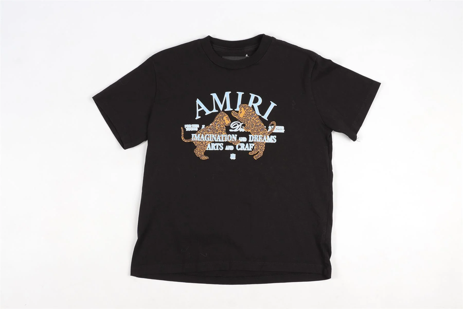 AMIRI BLACK KIDS BOYS COTTON T-SHIRT 10 YEARS - Image 2