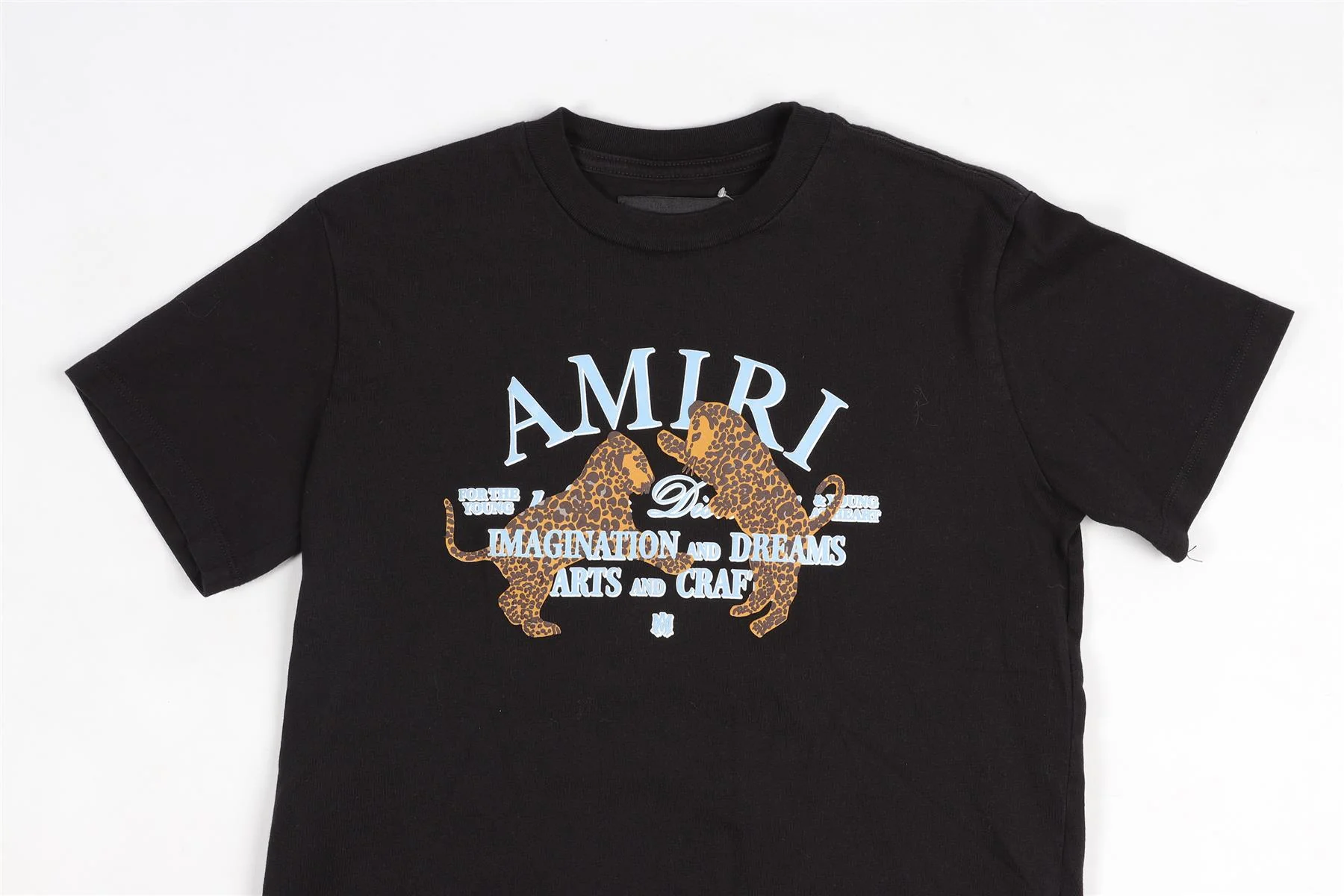 AMIRI BLACK KIDS BOYS COTTON T-SHIRT 10 YEARS - Image 3