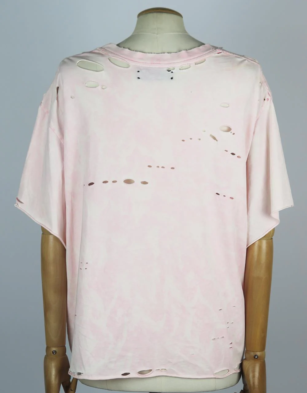 AMIRI DISTRESSED TIE DYED COTTON JERSEY T-SHIRT LARGE - Image 4