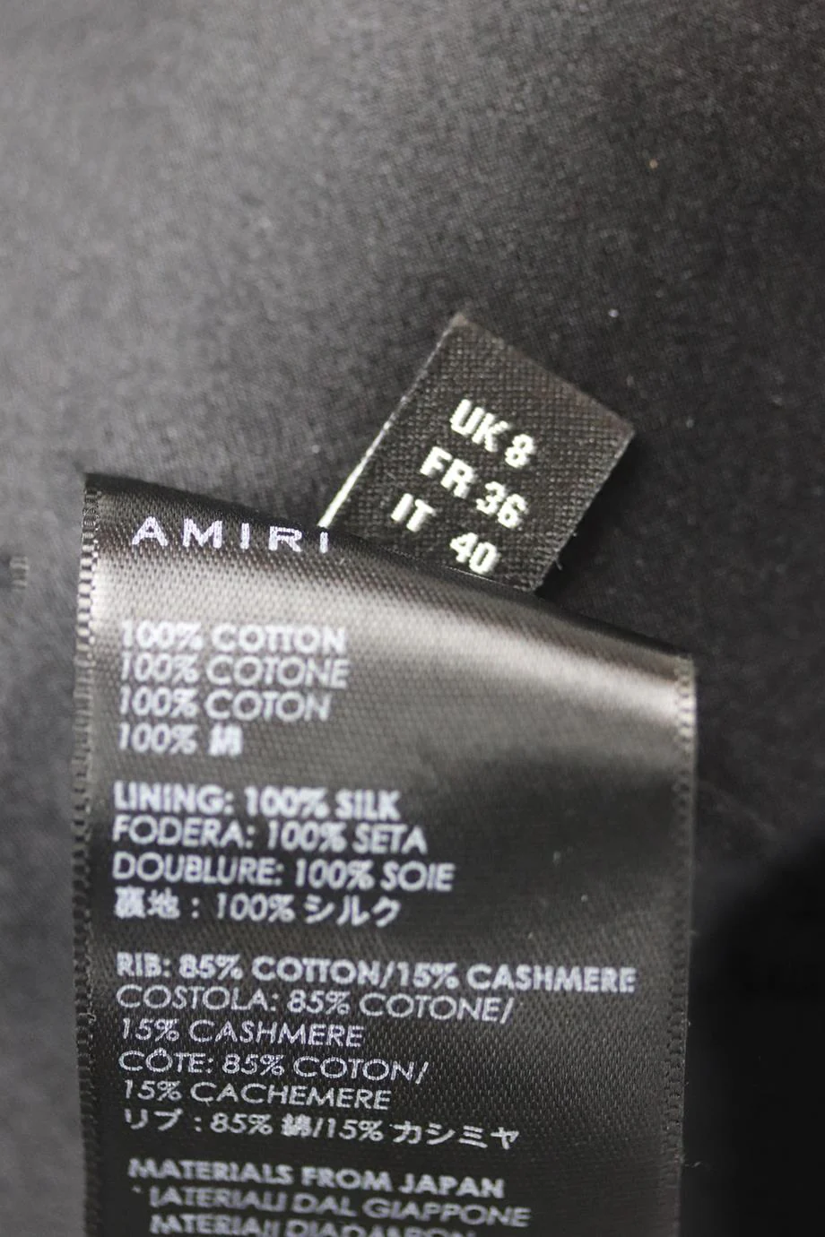 AMIRI FAUX FUR BOMBER JACKET SMALL - Image 6