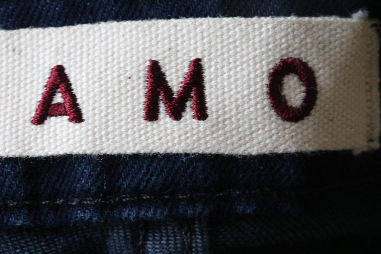 AMO BABE RELEASED HEM CROP JEANS IN ECLIPSE W27 UK 8/10 - Image 5