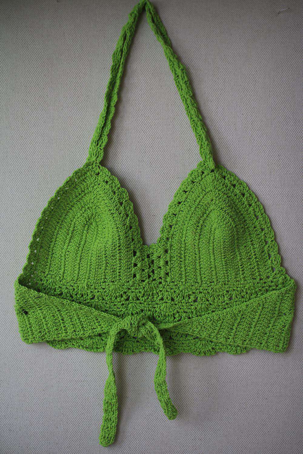 ANDI BAGUS BOBBLE TASSEL CROCHET TOP ONE SIZE - Image 3