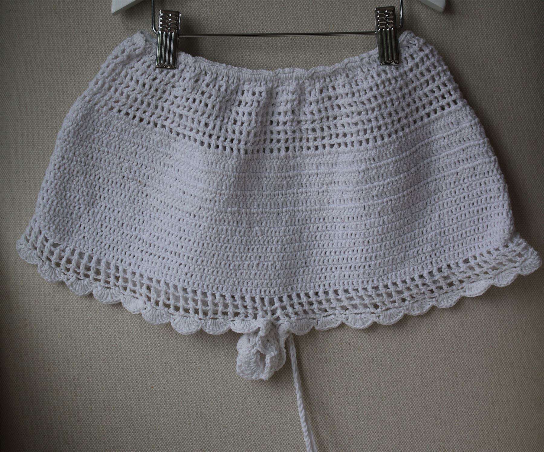 ANDI BAGUS BRIDIE CROCHET SHORTS S/M - Image 4
