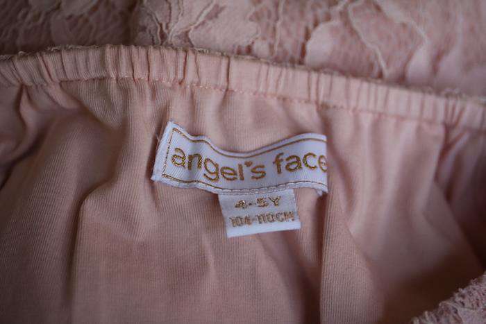 ANGEL'S FACE GIRLS PINK LACE DRESS 4-5 YEARS - Image 5