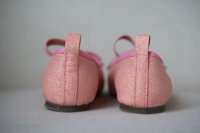 ANGEL'S FACE GIRLS ROSE PINK GLITTER SHOES EU 26 UK 8.5 - Image 4