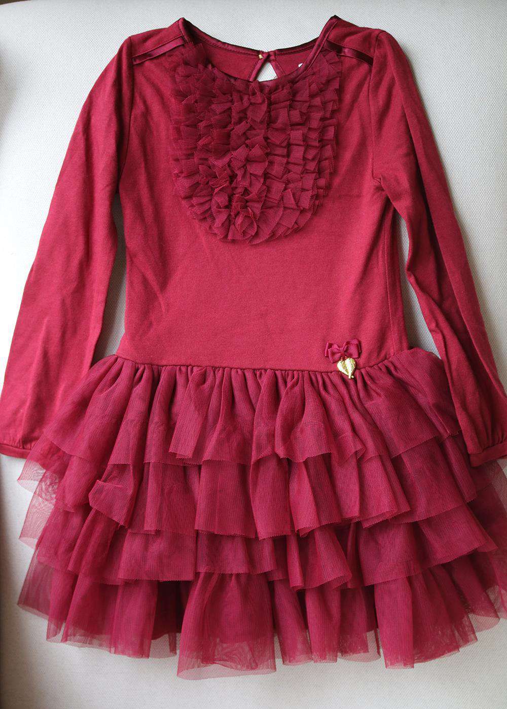ANGEL'S FACE KIDS GIRLS COTTON AND TULLE DRESS 4-5 YEARS - Image 2