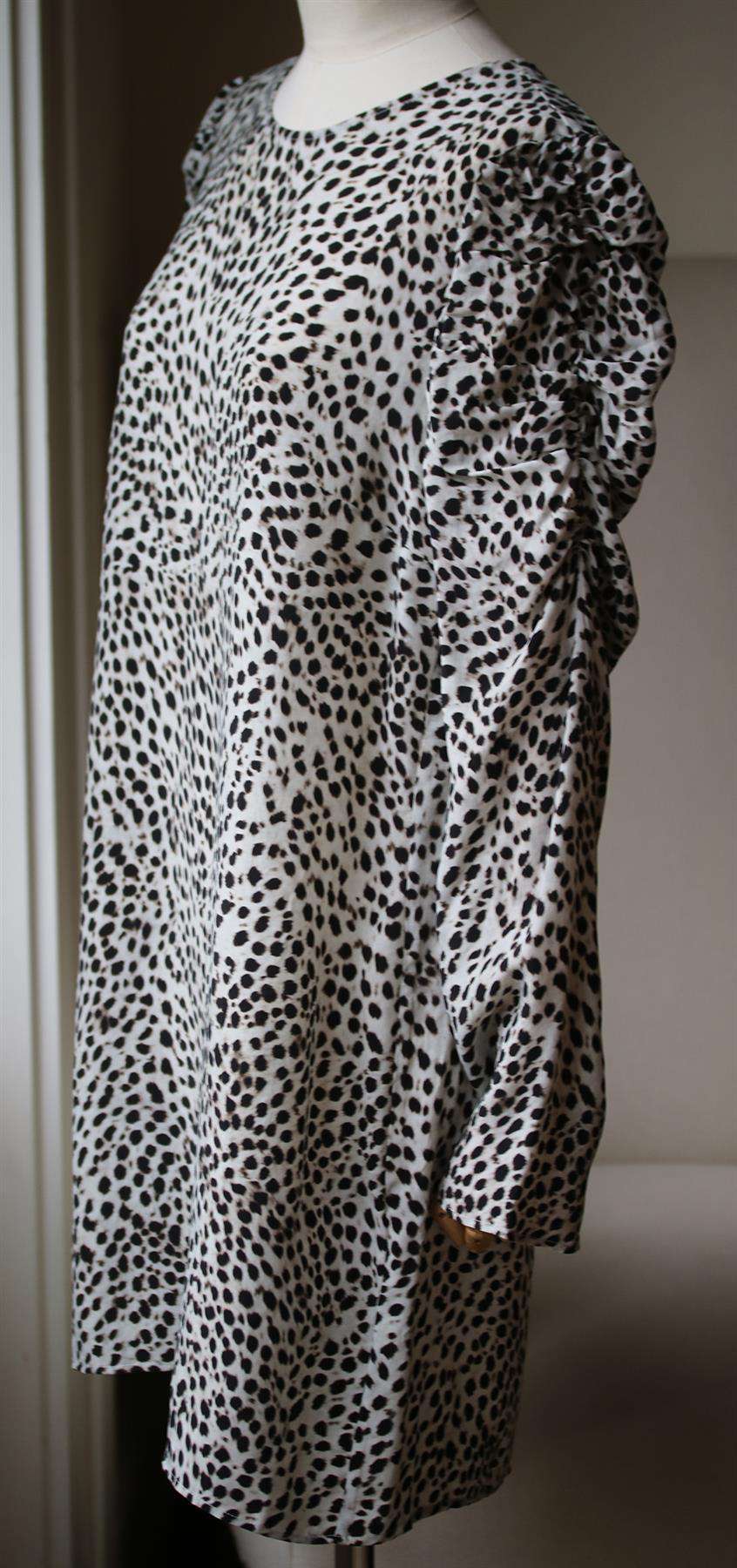 ANINE BING KINGSTON PRINTED DRESS LARGE - Image 3